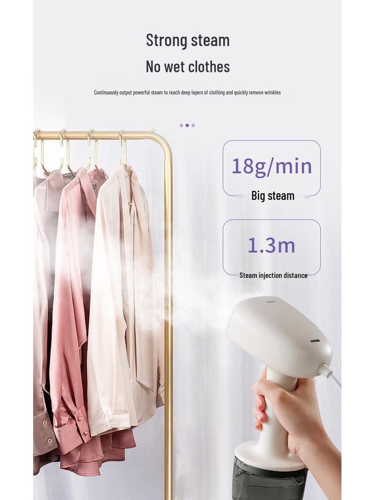Portable Handheld Garment Steamer for Quick Ironing