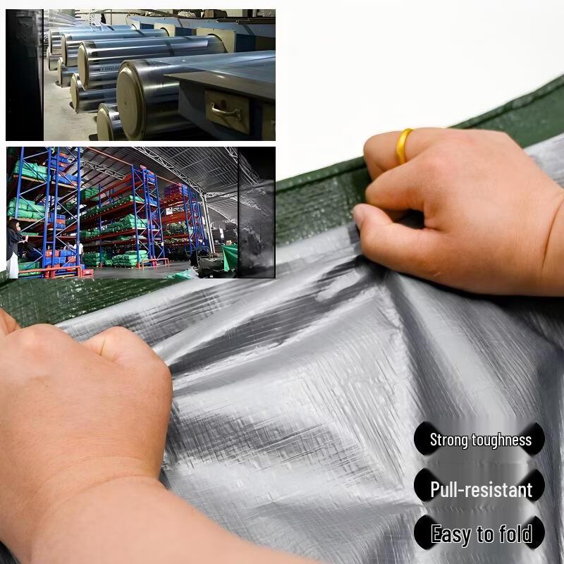 ZISIZ Heavy-Duty Waterproof Tarpaulin