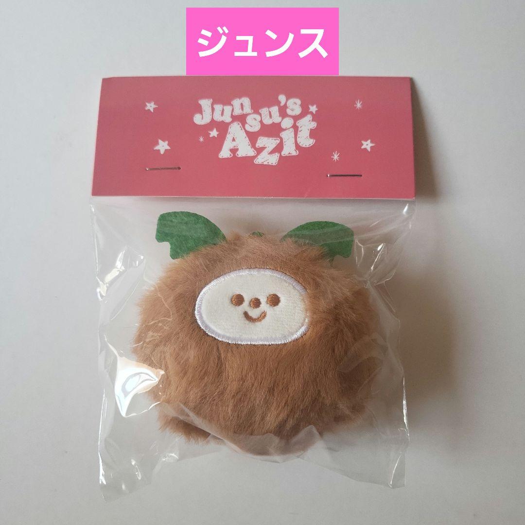 

[USED] XIA Junsu Official Korean AZIT Coconut Doll Mascot