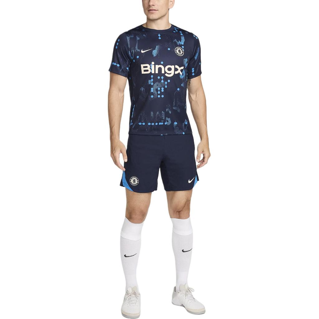 New Nike Chelsea Fc Academy Pro Men's Nike Dri-FIT Soccer Short-Sleeve Pre-Match Top FN9646-452