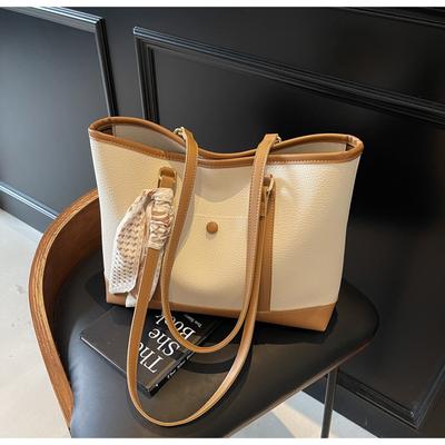 Large Capacity Shoulder Women's Bag 2025 New Niche Casual Tote Bag Versatile Shoulder Handbag