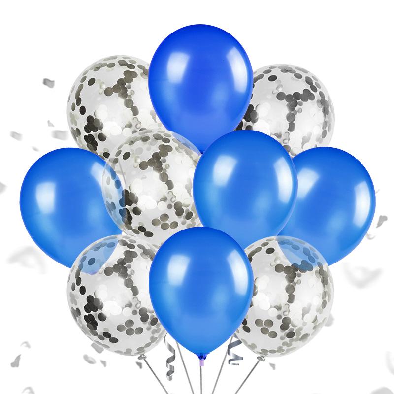 Decorative Latex Confetti Balloons Set for Birthdays and Weddings