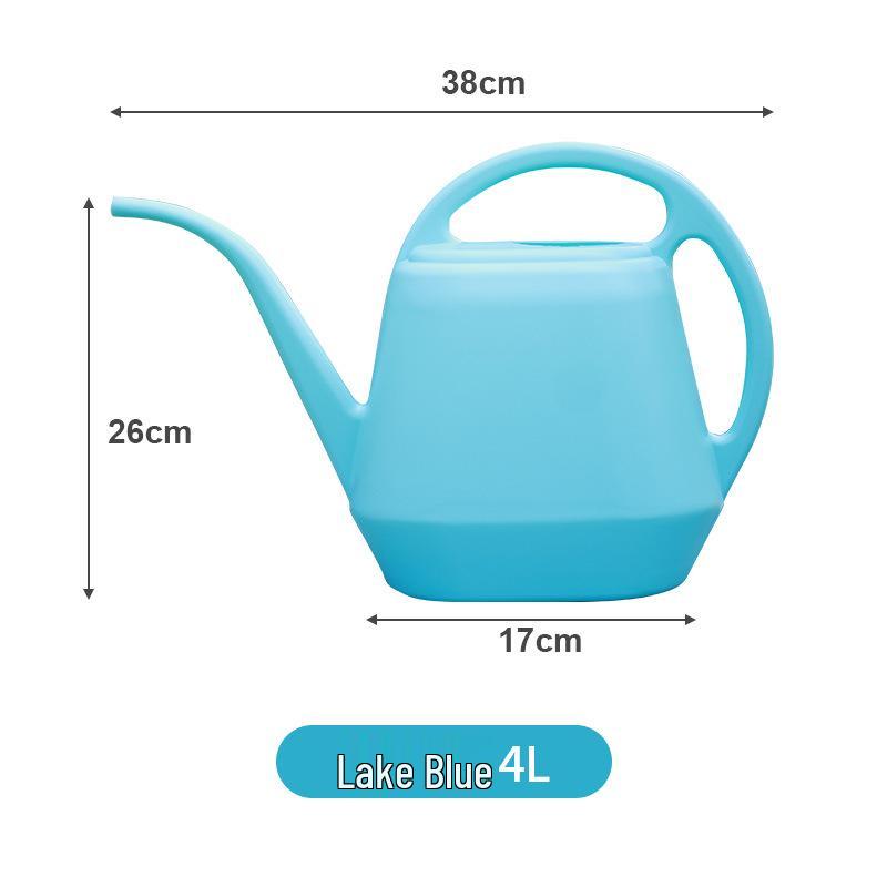 Large Capacity Plastic Watering Can with Long Spout for Gardening, Ideal for Flowers and Vegetables