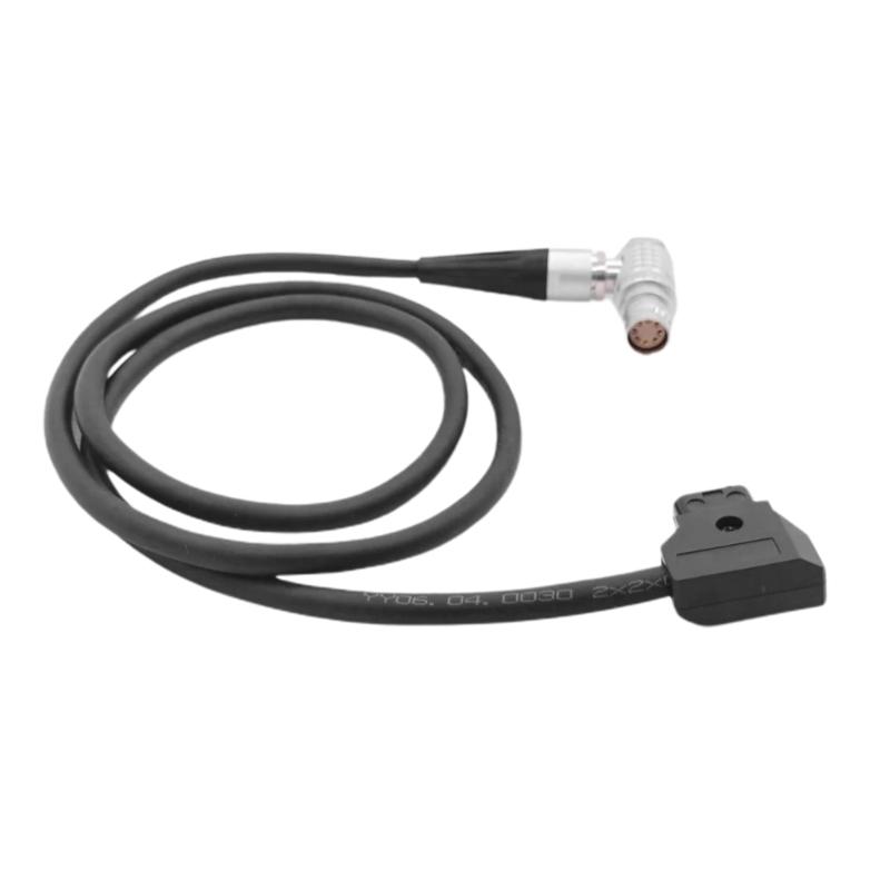 D Tap to 2B 8 Pin Right Angle Female Power Cable for  Amira Camera Battery Conversion Cable Accessories 60cm
