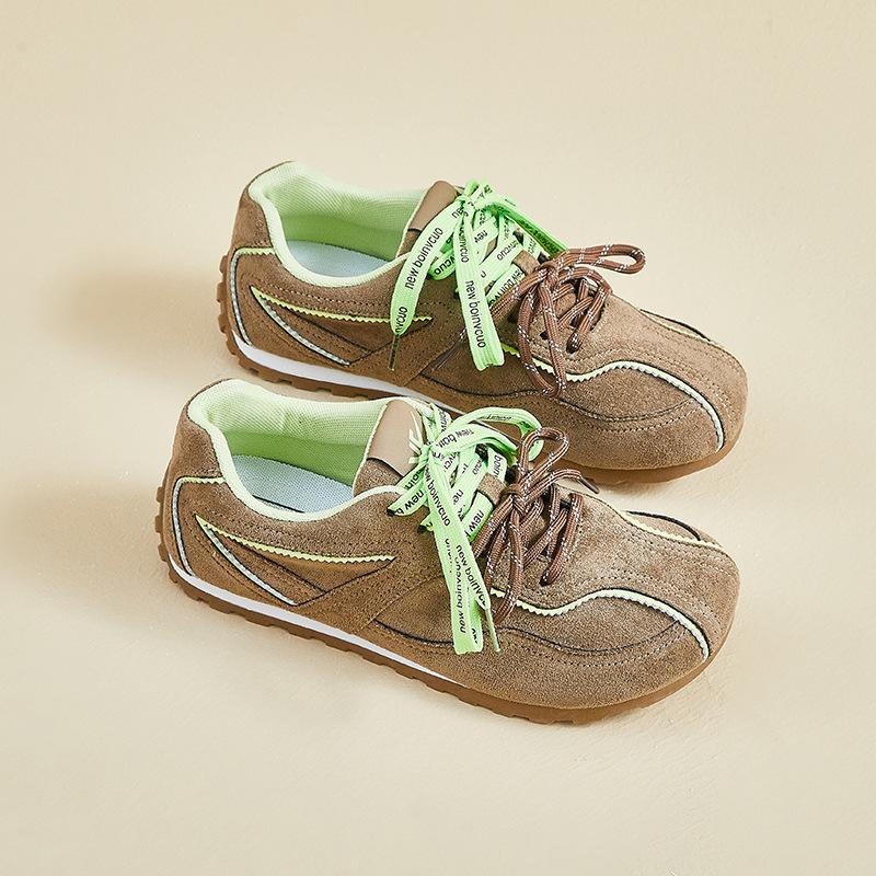 

ins new Forrest Gump shoes women s autumn students running sports platform heightening casual shoes HQD 40 зелёный