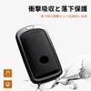 Key Fob Cover with Keychain 3 Buttons Smart Key Case for CX-3, CX8, CX5, CX30, MX30 MX60 (B3-black)