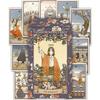 Taisho Roman Tarot 78-Card Full Deck, Stylish, Rider Version [Includes Japanese Instructions]