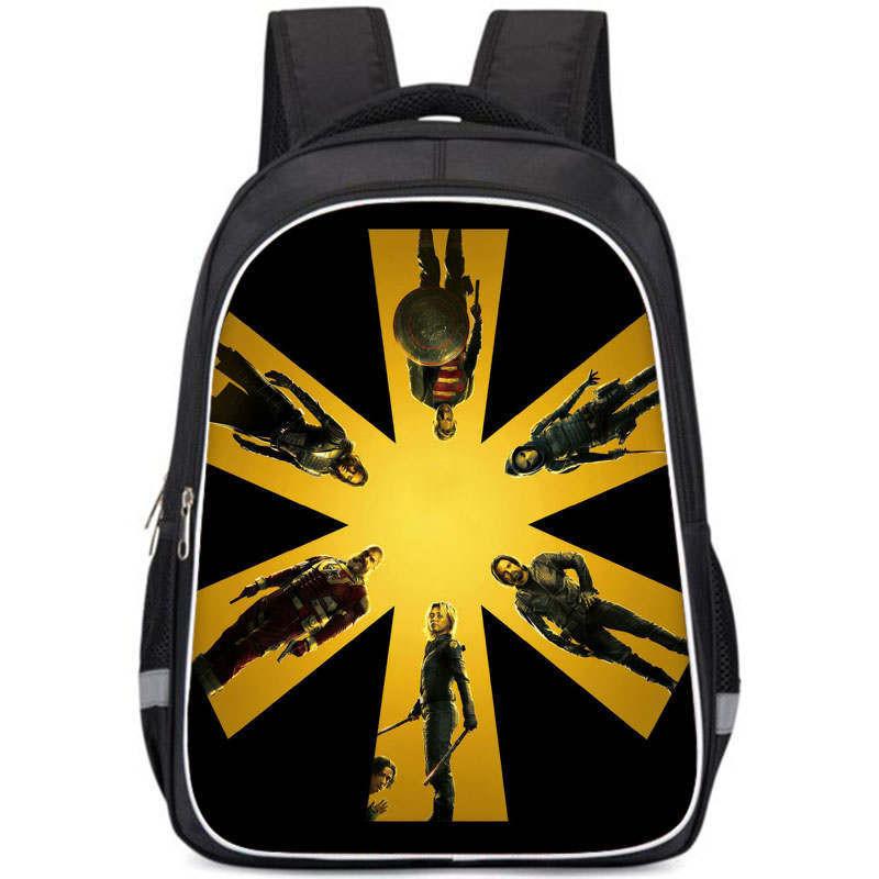 Student Thunderbolts Backpack Ergonomic Zippers And Shockproof Base For Teens