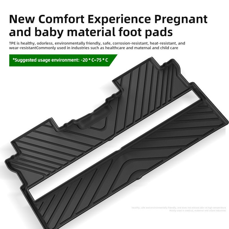 Compatible Floor Mats for 2017-2024 Honda Ridgeline - TPE Car Mats