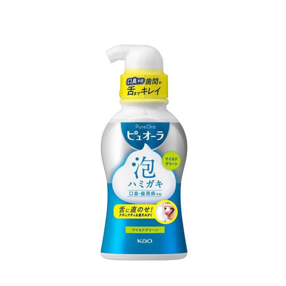 Kao PureOra Pieniąca się pasta do zębów Łagodny zielony zapach 190 ml