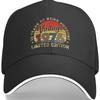 Vintage 1976 50 Years of Being Awesome Baseball Cap Polyester Limited Edition Retro Gift Hat