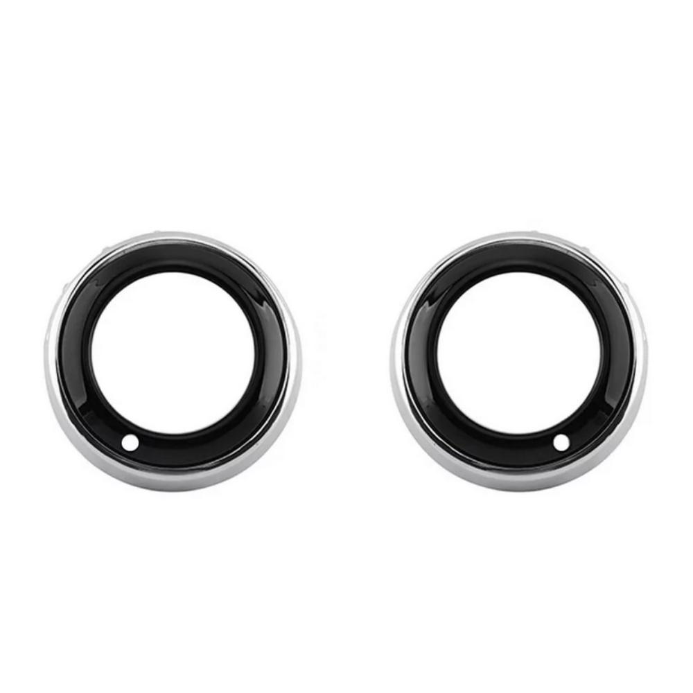 2 stk Tåkelysdeksel Ramme Bezel Venstre & Høyre For Mitsubishi Outlander 2010-2012
