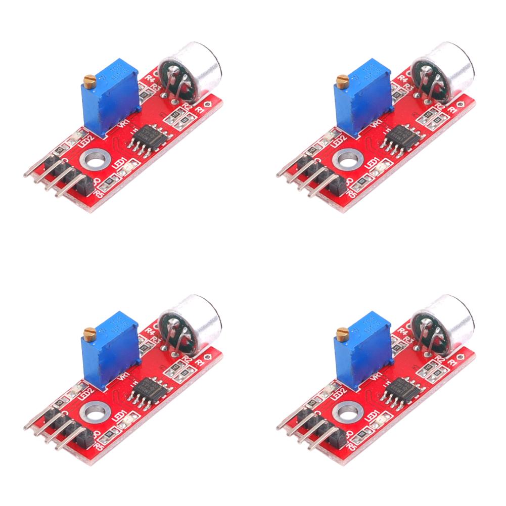 

Hochempfindliches Schallmikrofon-Sensorerkennungsmodul für Sprachlichter