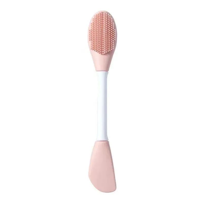 Silicone Facial Applicator Brush Double Sided Face Cleansing Tool for