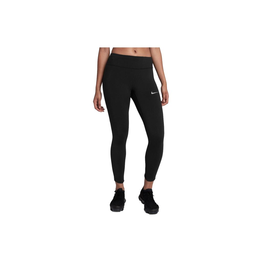 Nike Logo Print Fitness Leggings Women Leggings Black 890324-010