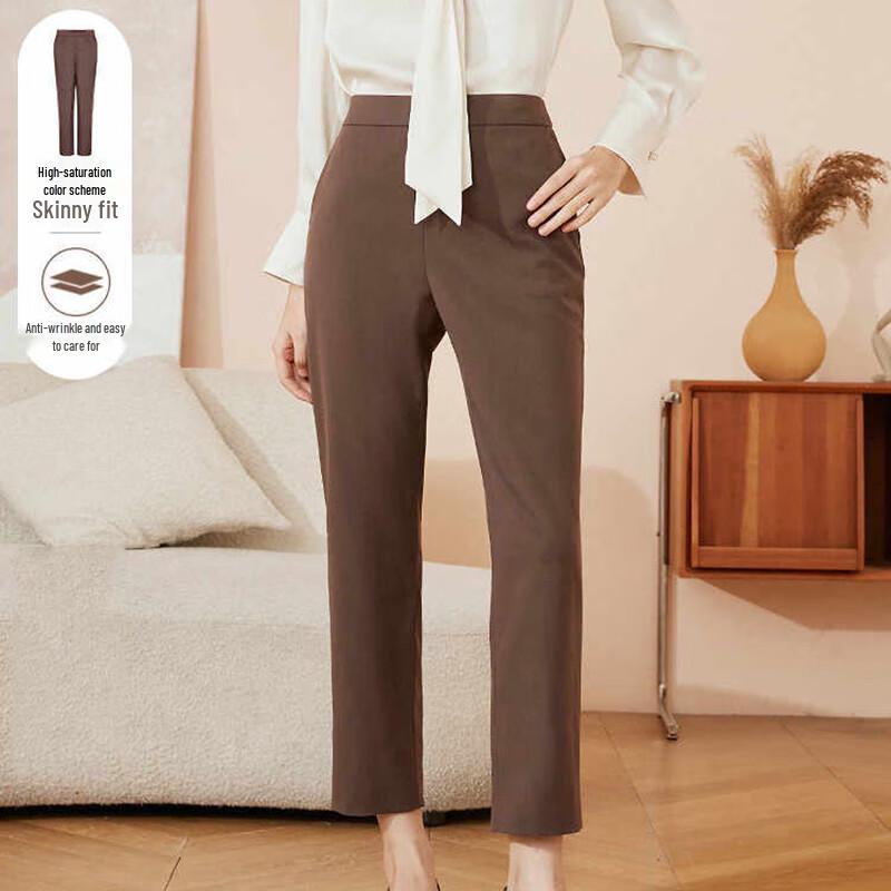 JESSIE Fashion Professional Straight-Leg Suit Pants S