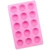 15 Cavity Strawberry Silicone Cake Baking Mold for Mousse Dessert Chocolate Ice-cream Jello Pudding Bakeware Decorating Tools