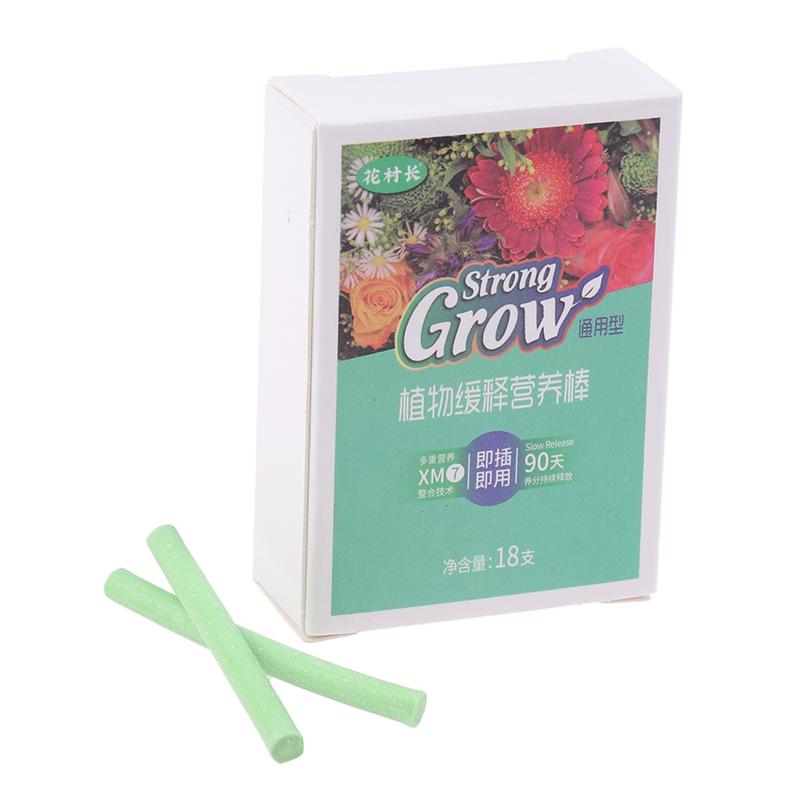 18Pcs Plant Food Fertilizer Sticks Universal Plant Fertilizer Sticks For Houseplants Potted Plants Nutrition Bar Various Crops