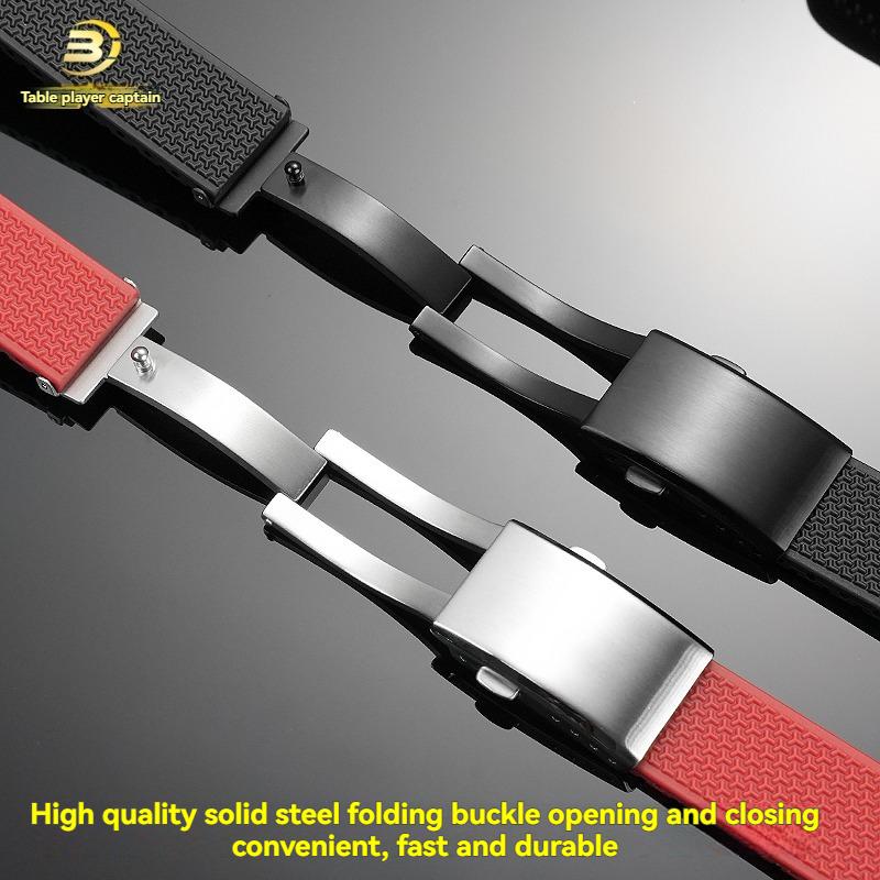 For Casio G-SHOCK Series 5625 MRG-B2000/MRG-G2000 Modified Resin Silicone Strap Accessories Men's Sports Recessed Bracelet Black