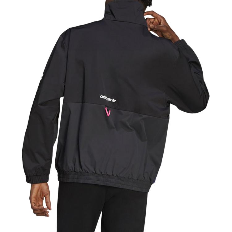 Adidas Originals G Outd Wb Jackets Men's Black Stand Collar Moderate Other H09356