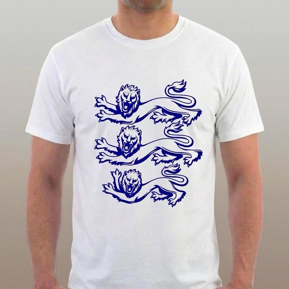 England T-shirt Heraldic 3 Lions. Flag Cricket Rugby Football St George XS