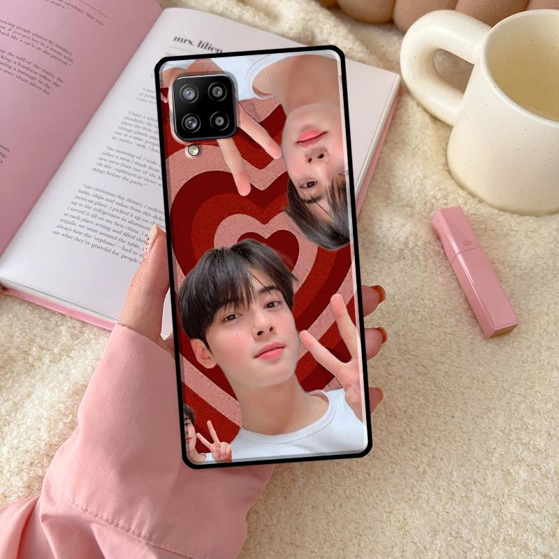Cha Eun Woo Koreanischer Schauspieler Sänger Für Samsung Galaxy A54 A34 A14 A13 A52 A32 A12 A22 A72 A52S A33 A53 A73 A71 A51 Handyhülle