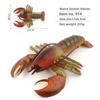 Lobster Pvc Marine Animal Model For Educational Display And Kids Gifts