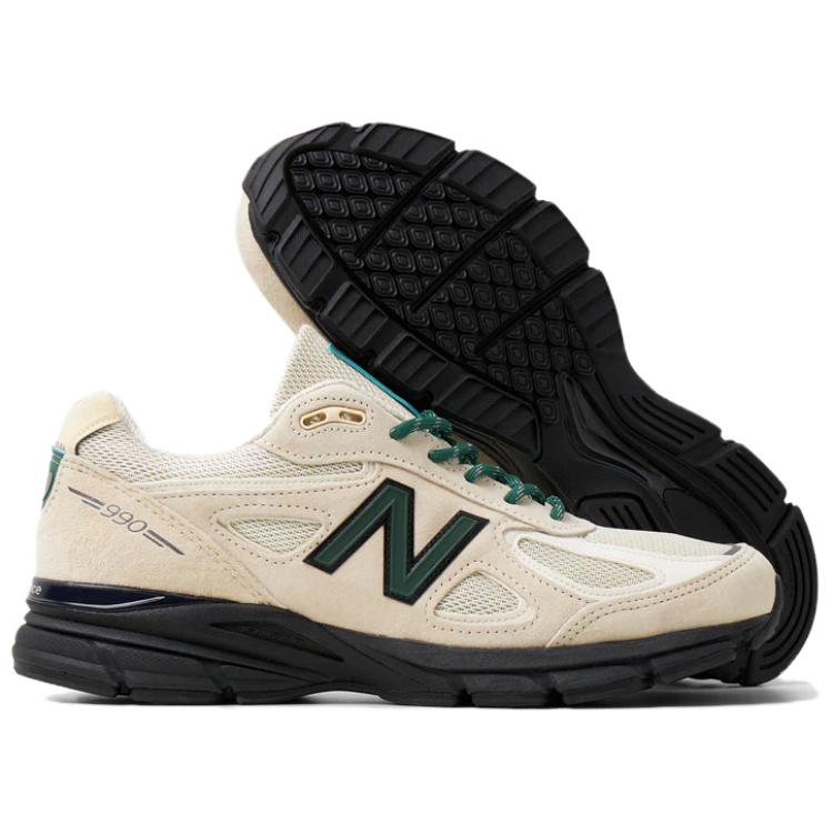 New New Balance 990v4 MiUSA Teddy Santis Macadamia Nut U990GB4
