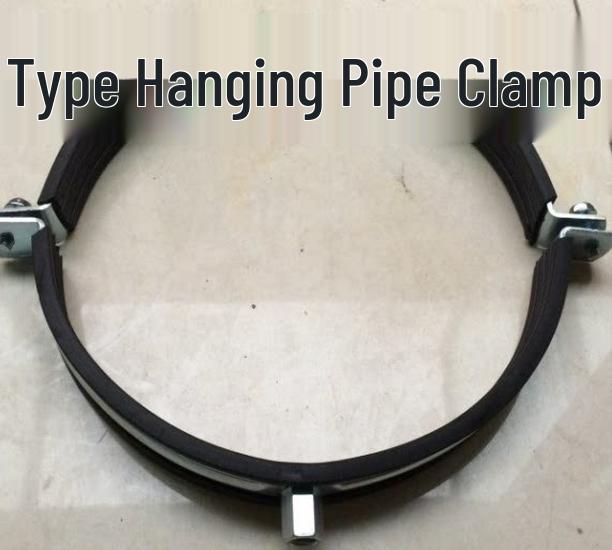 In-Stock Heavy Duty Galvanized Iron Pipe Hanger Clamp for 200-212 Thread Rod