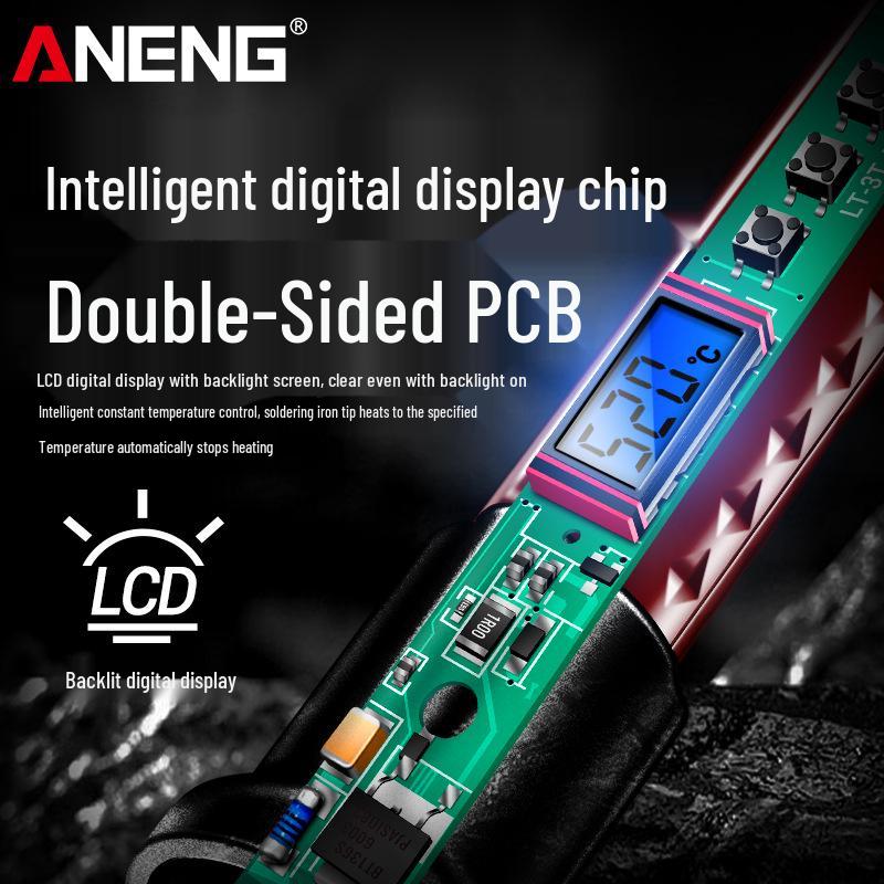 Digital Display Soldering Pen with Adjustable Temperature Control for Electronics Repair