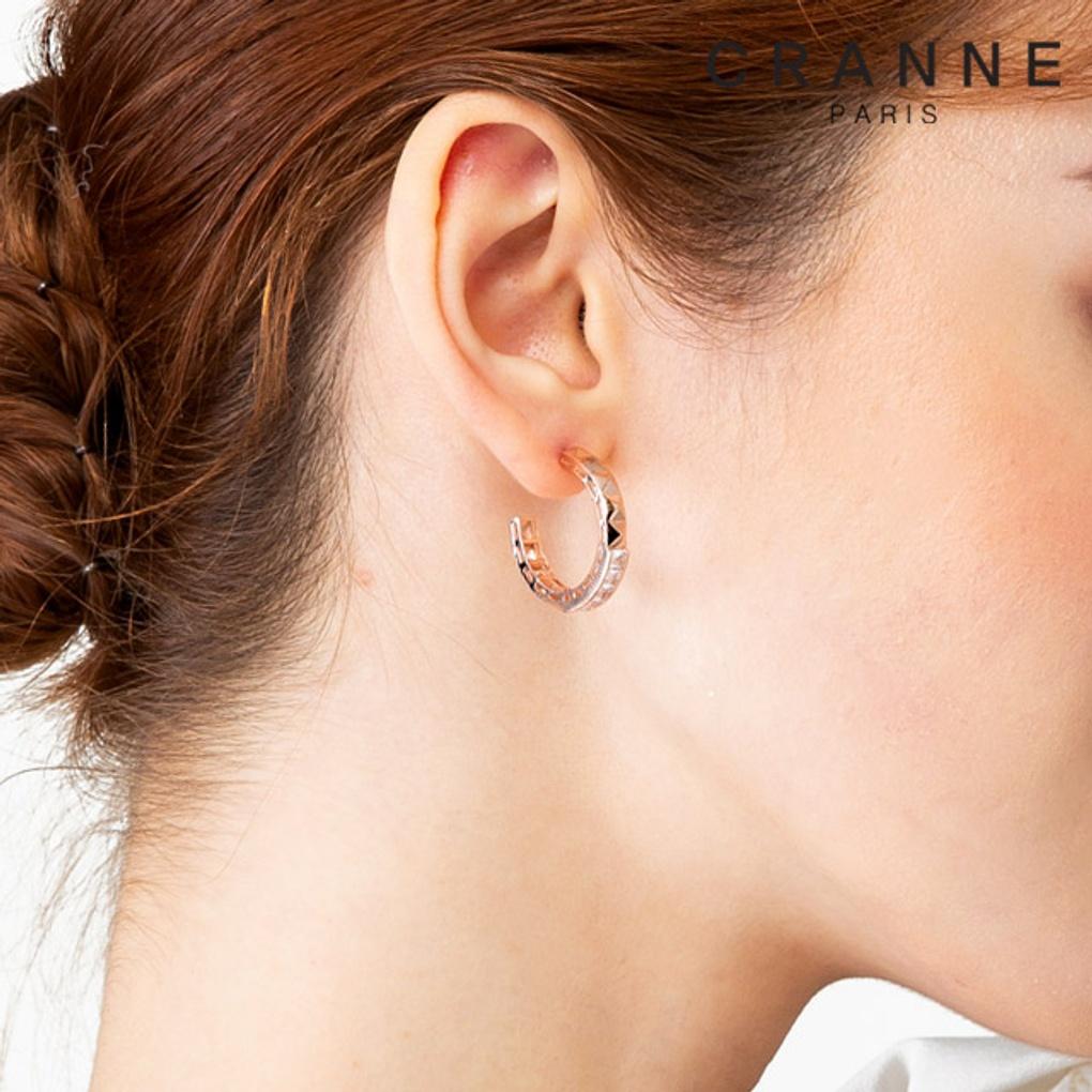 14K Bold One-Touch Ring Earrings (Gold Filled) C24EGF091