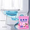 10Pcs Toilet Tank Cleaner Tablets Two-Color Automatic Toilet Bowl Cleaners Long-Lasting Deodorizers Scent Toilet Block