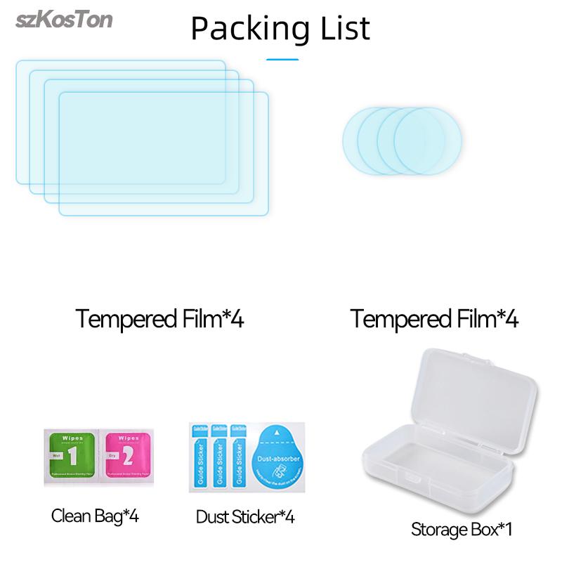 9H Tempered Glass Film for Insta 360 Go Ultra Screen Protector Anti-Scratch Film for Insta360 Go Ultra Sports Camera Accessories