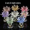 Crystal Lotus Candle Holder for Home Decor and Gifts