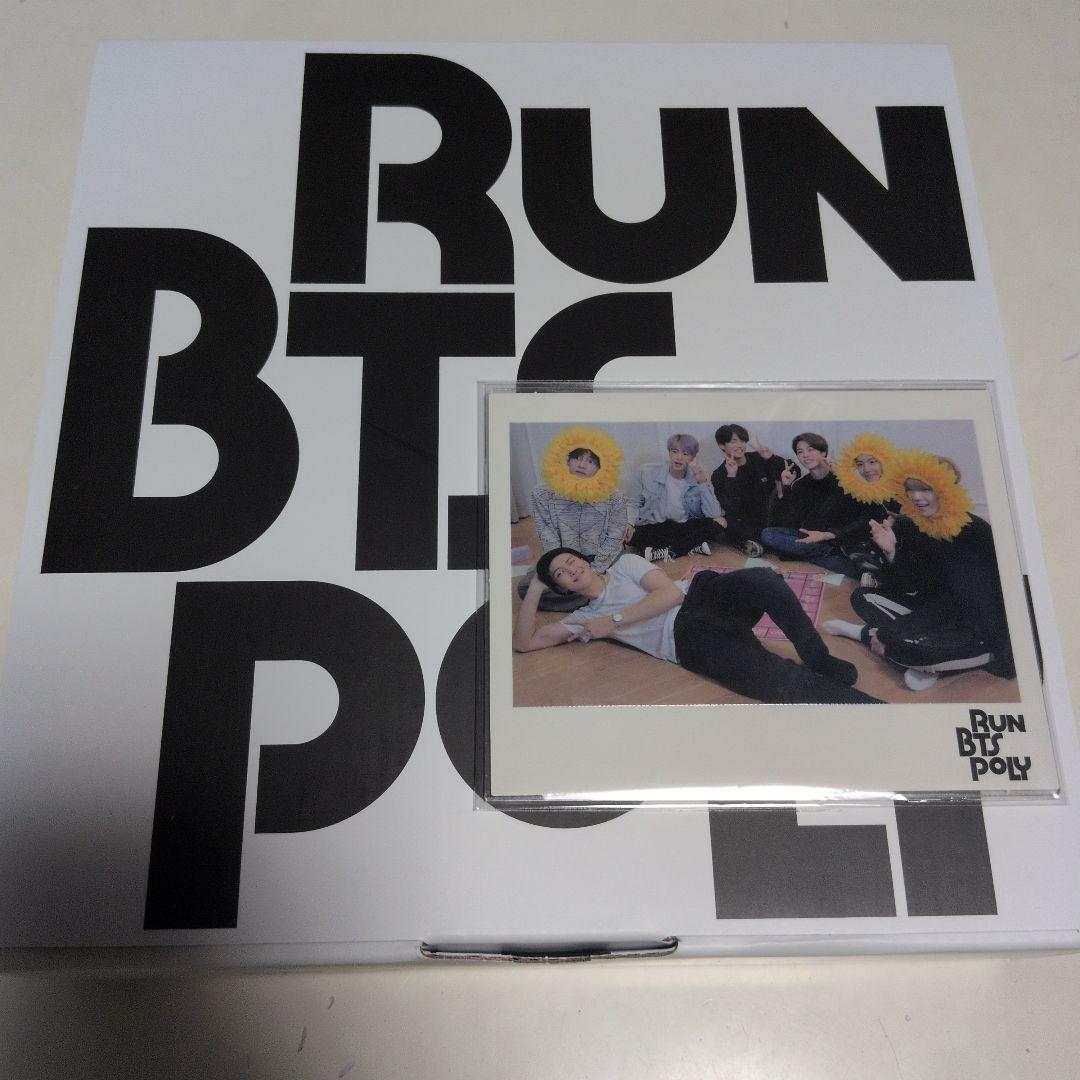 

[USED] RUN BTS POLY Polaroid-style card only