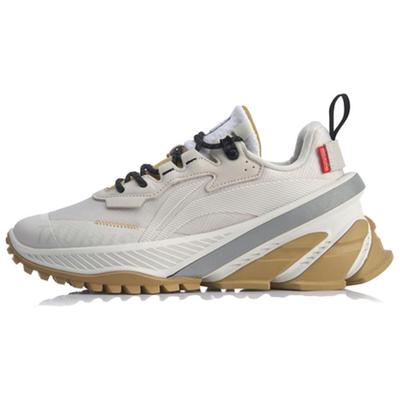Li Ning Bulls Low Top Chunky Sneakers Men's White Brown ARHQ055-2