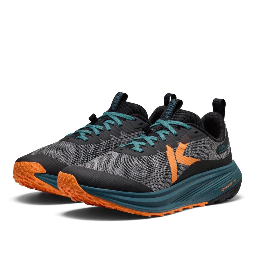 ROAM Trail Running Shoes for Cm [KEEN] Men, BLACK/ORANGE PEEL, 29.0