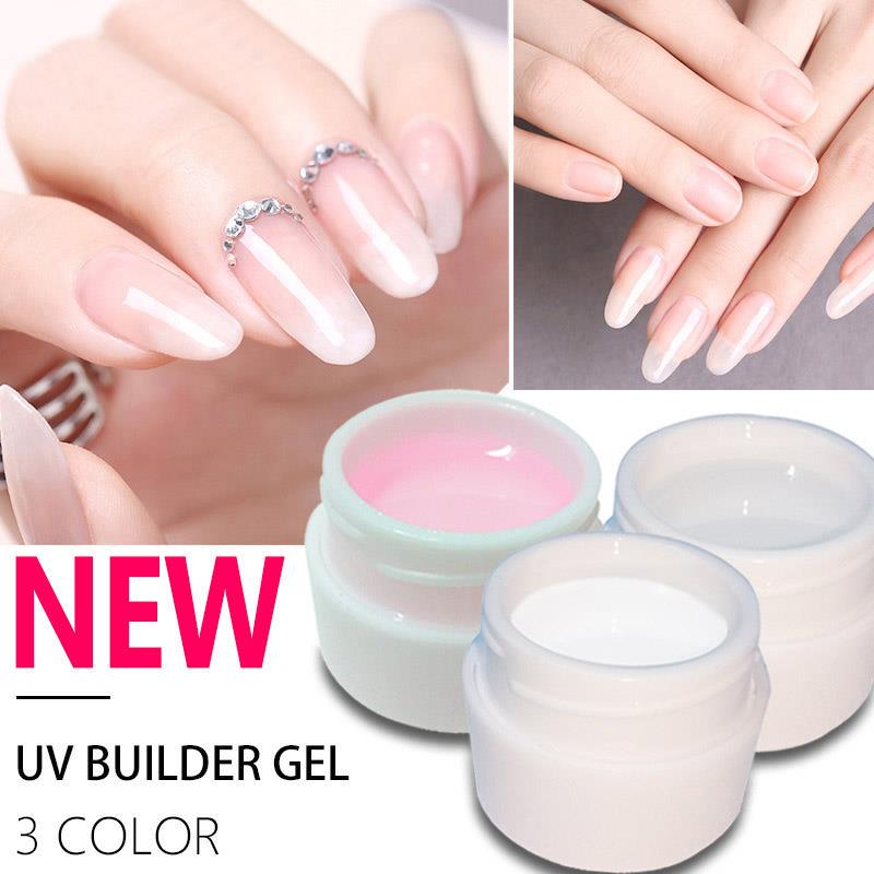 Buy Nail Repair Gel Fix Crack Glue Fiberglass Constructing Gel Quick UV