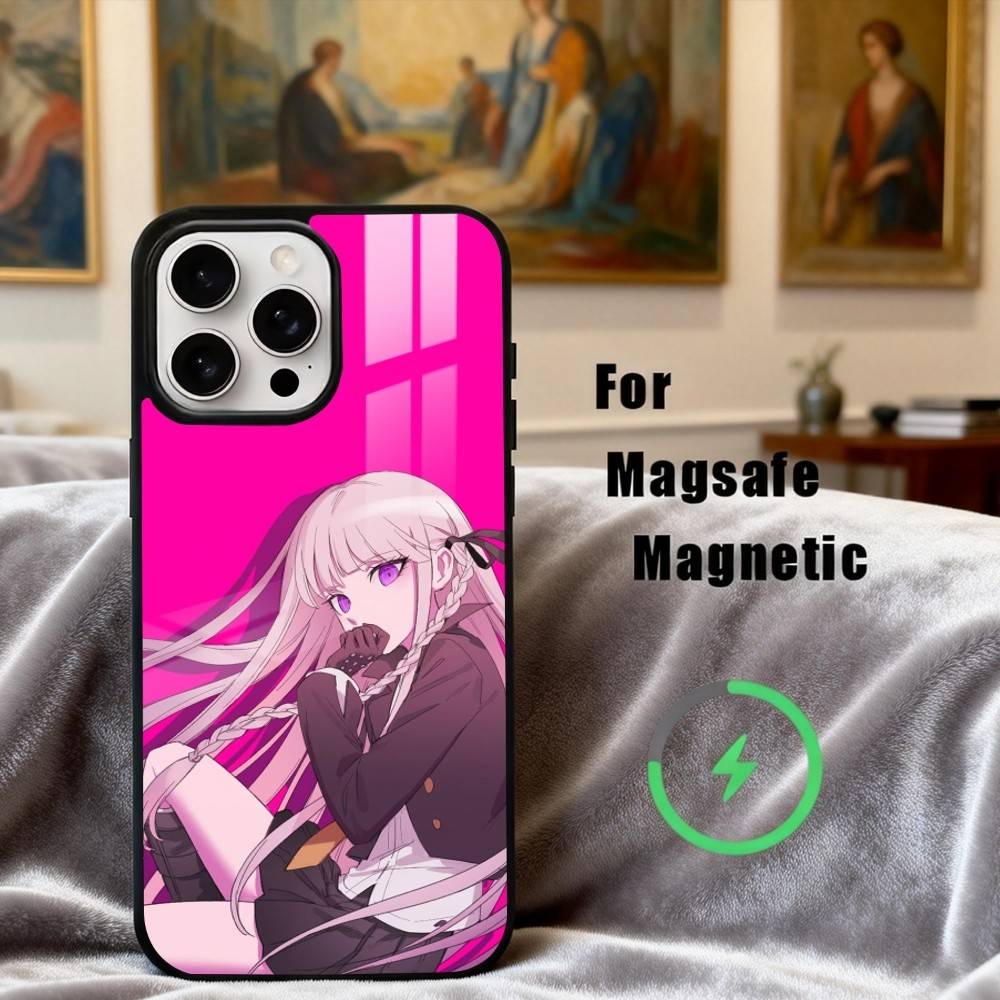 

K-Kyoko K-Kirigiri Danganronpa Cute Phone Case For iPhone 17,16,15,14,13,12,Plus,Pro,Max for Magsafe Magnetic Wireless Charging iPhone14PRO