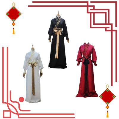 Stylish Adult Ancient Chinese Hanfu Stage Performance Costume Unisex Cloth Tang