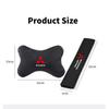 Car Neck Pillow Car Safety Headrest Cover Auto Seat Belt Shoulder Pads for Mitsubishi ASX Pajero Outlander EVO Lancer EX