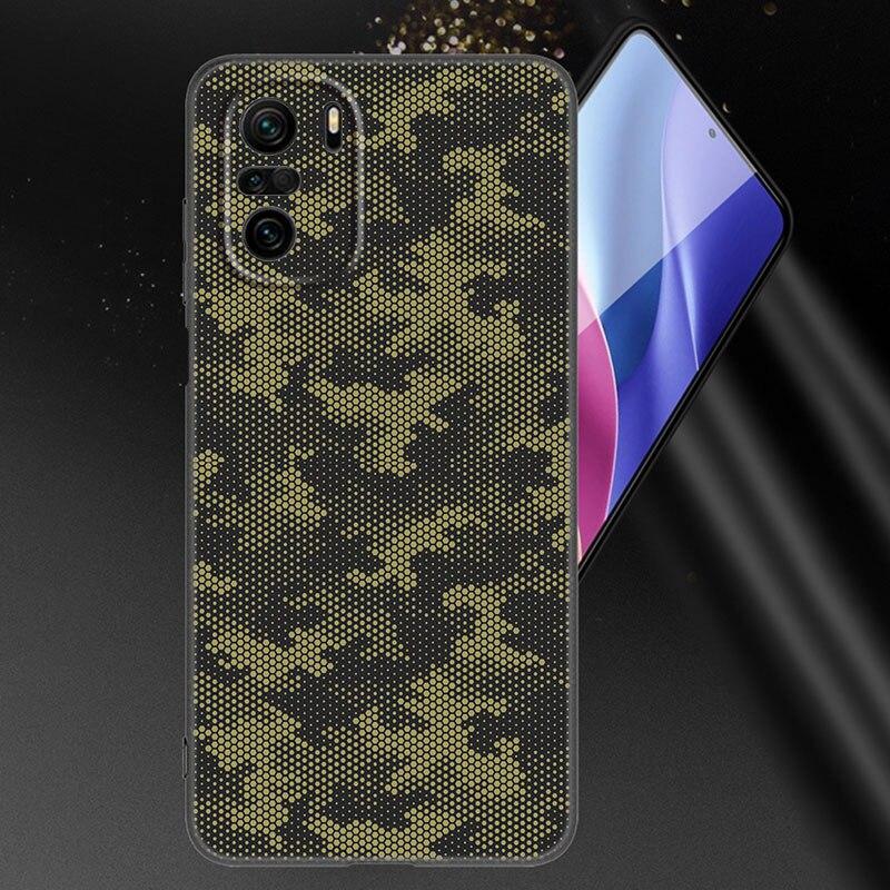 Camouflage Muster Camo Militär Armee Handyhülle Für Xiaomi Mi POCO X3 NFC GT M4 M3 12 11T 10T Pro A3 11 Lite NE 5G 12X 11i F3