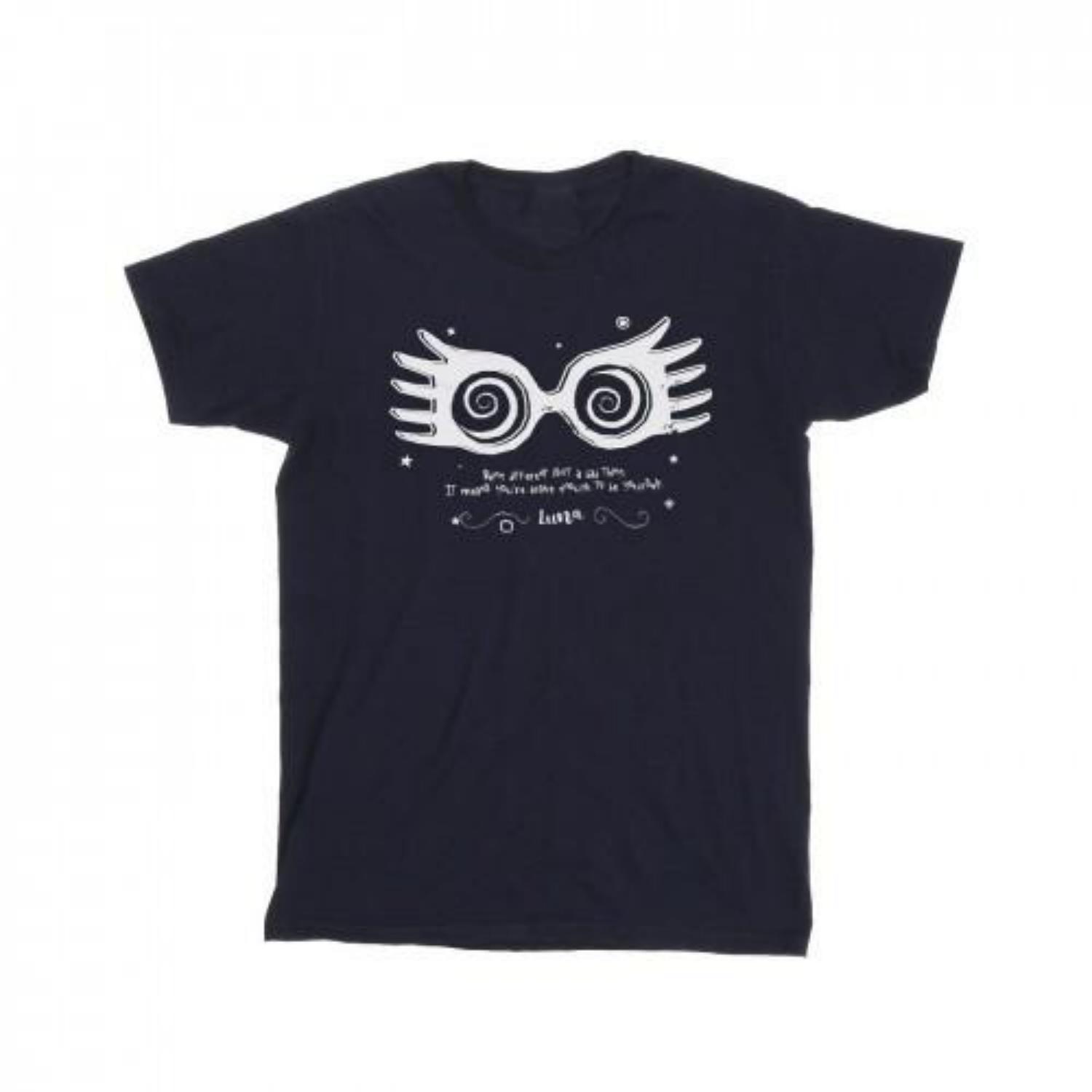 HARRY POTTER Girls Luna Being Different Cotton T-Shirt XXXXL