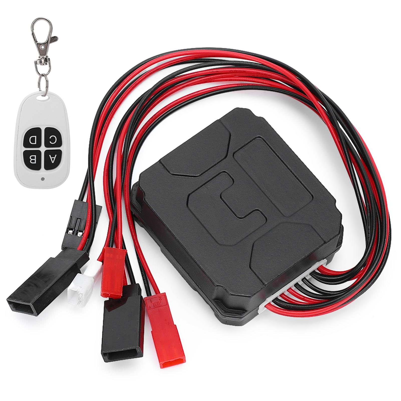 

RC Car Metal Winch Remote Controller Fit for TRX4 SCX10 D90 1/10 RC Car Model