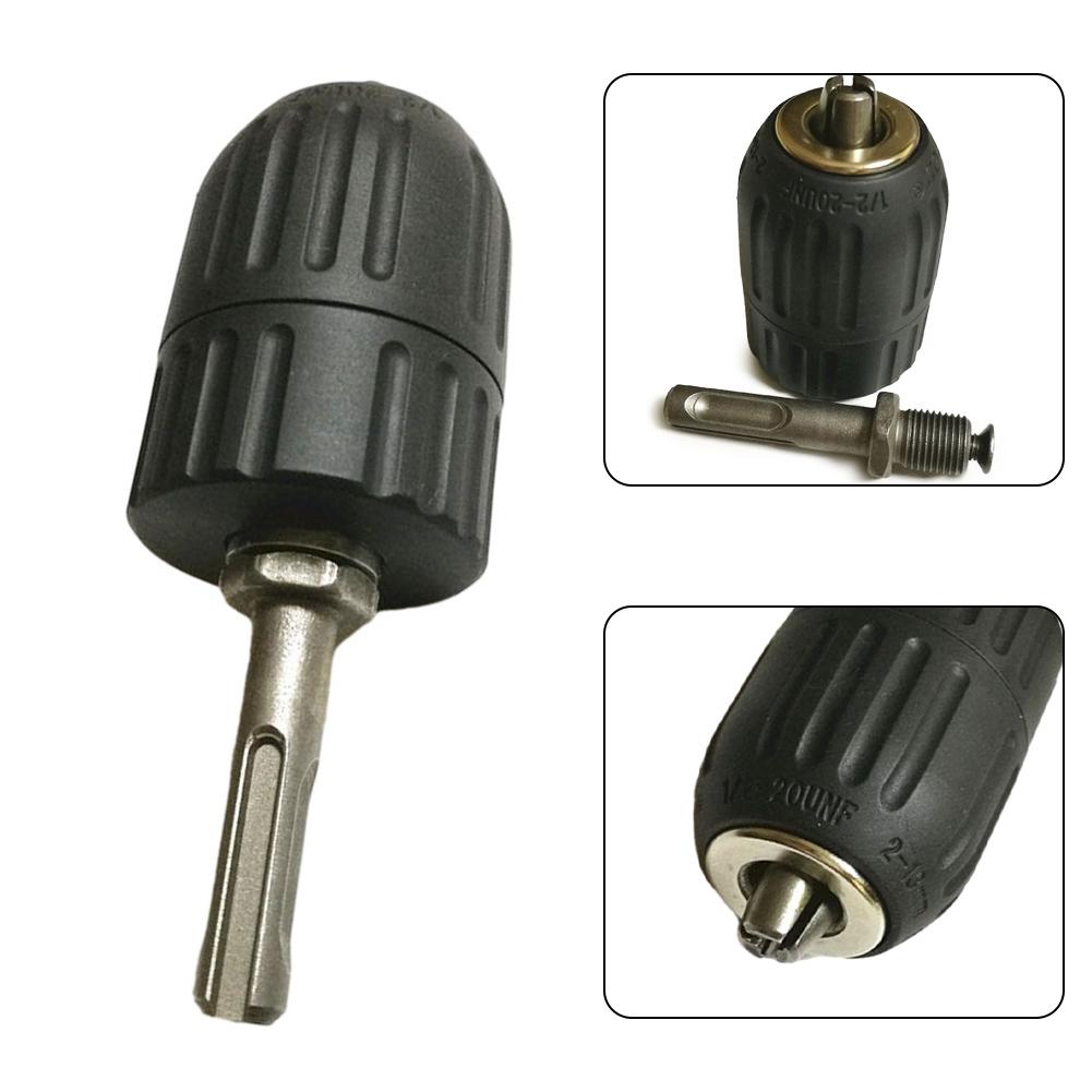 Robust Keyless Drill Chuck Adapter Compatible with For SDS PLUS Shank and Designed to Support Various Power Tools