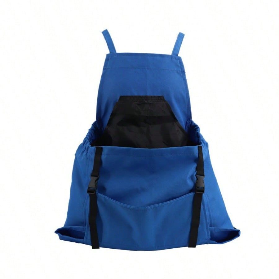 Grembiule da esterno con tasca grande grembiule da giardinaggio zaino portaoggetti grembiule per attrezzi borsa per la raccolta