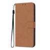 Applicable, Samsung S26FE lychee pattern leather case S26edge solid color card flip wallet mobile phone case