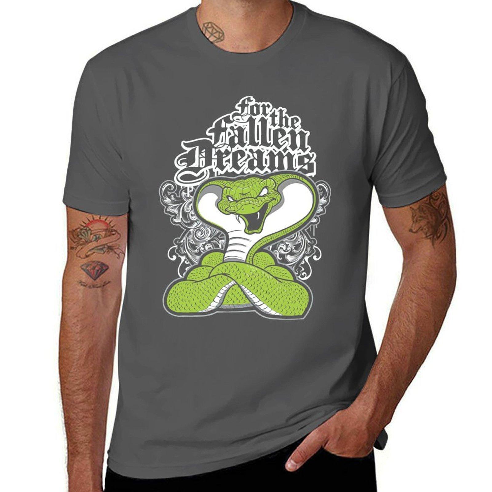For the fallen dreams T-Shirt man t shirt cotton high quality t shirts for man graphic vintage T-Shirt 4XL