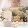 PU Leather Earring Storage Case with Small Pouches Jewelry Display Box Jewelry Holder Handbag  Ring
