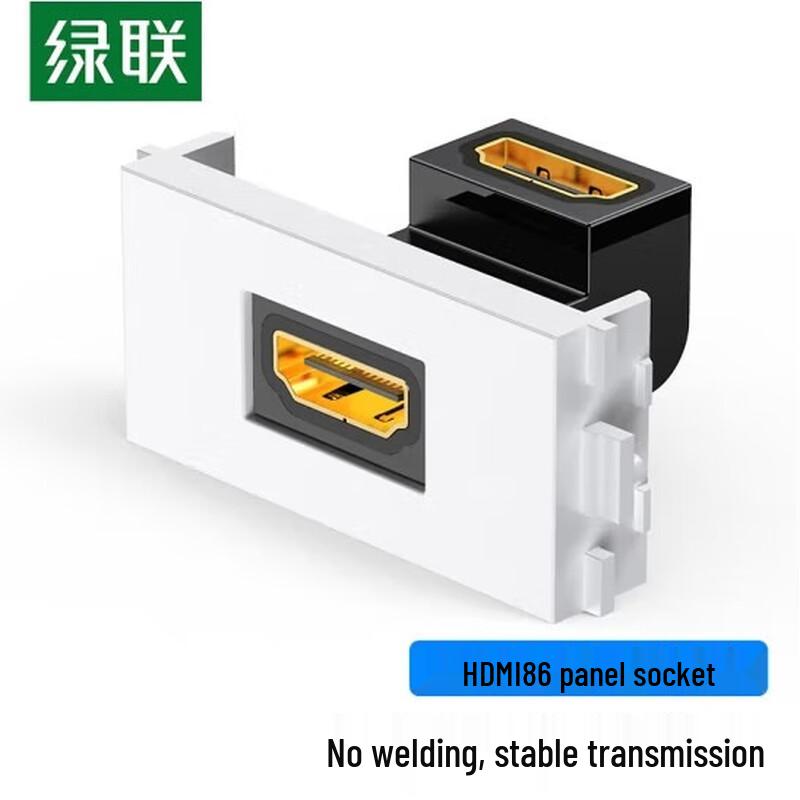 UGREEN HDMI 86 Wall Plate Single Port Socket